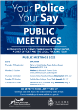 PUBLIC MEETING: Your Police Your Say